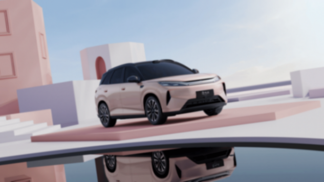 元力智趣闪充SUV,第三代元PLUS北京车展全球首发亮相